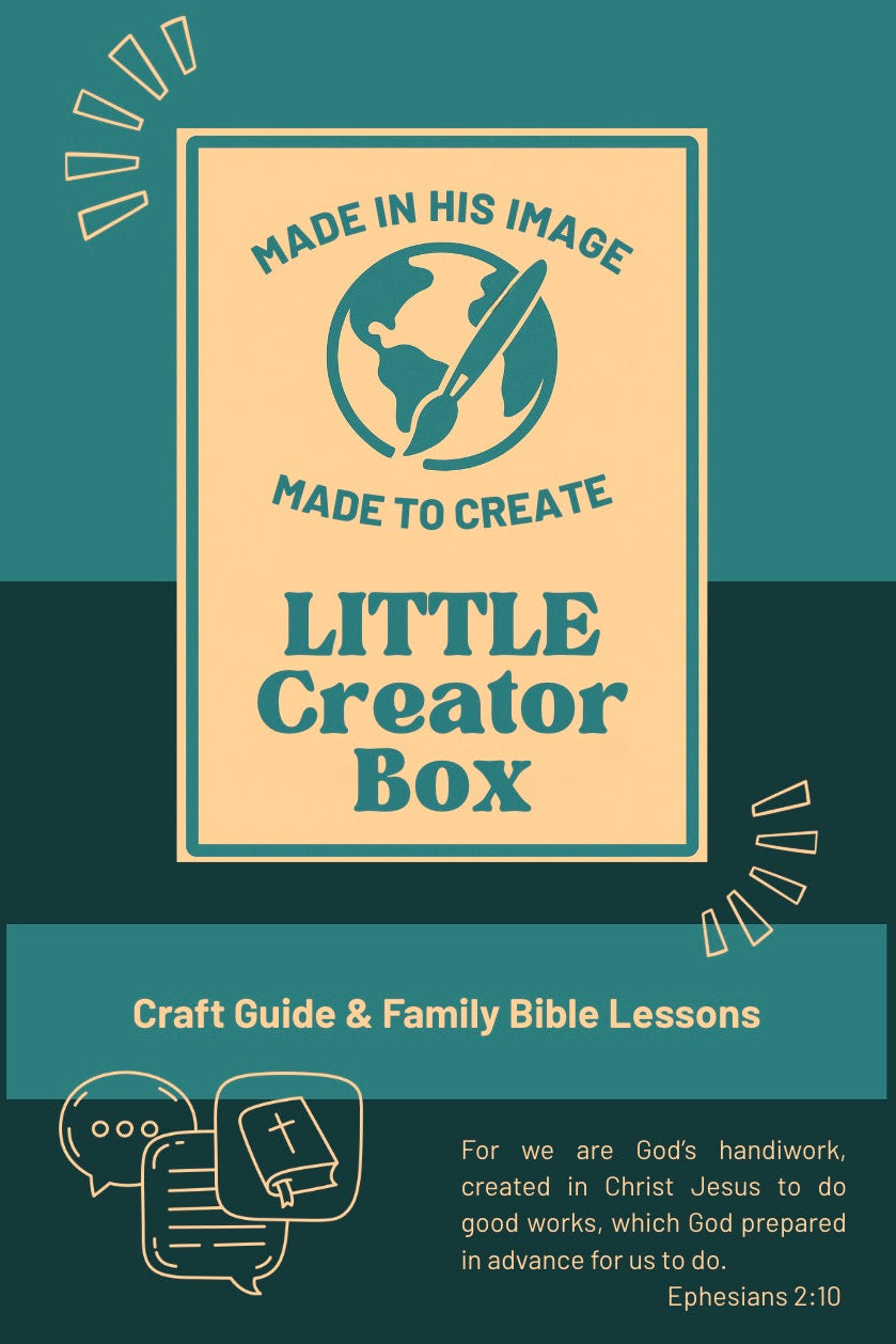DIY Downloadable Craft Guide and Bible Lessons